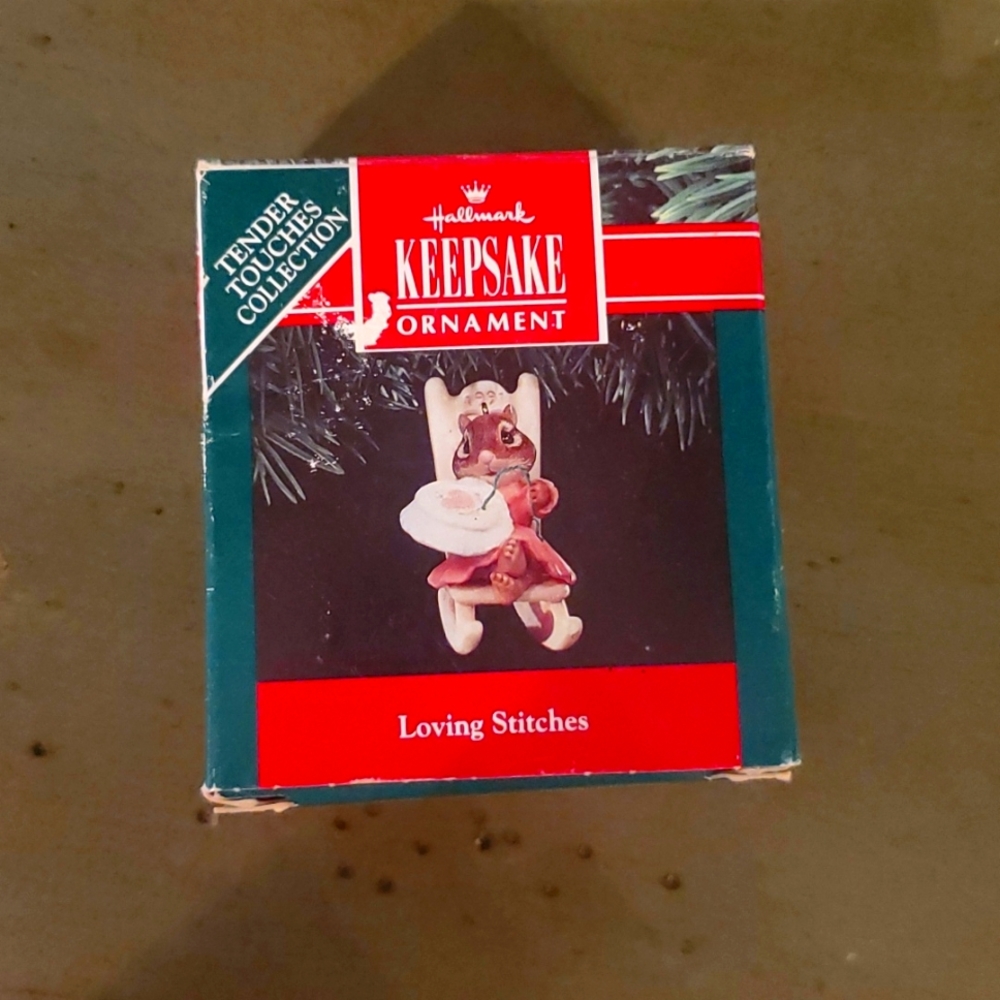 Hallmark Keepsake Ornament Loving Stitches